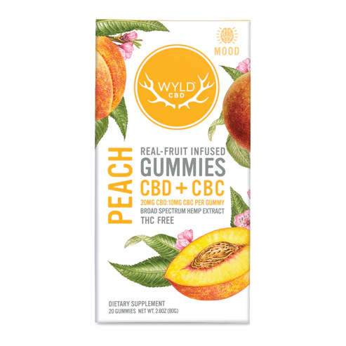 Peach CBD Gummies 2g